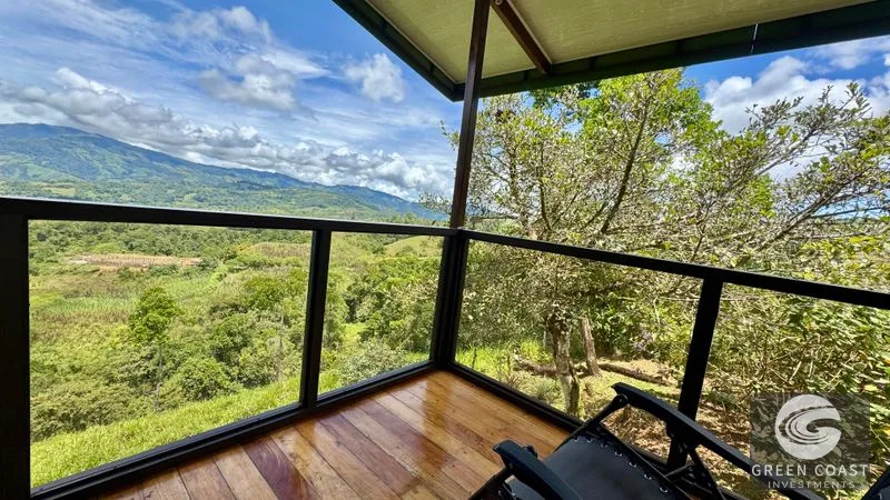 San Vito Mountain Retreat: Treehouse-Style Home, Waterfalls & Fertile Land — view 7, San Vito, Coto Brus, Costa Rica