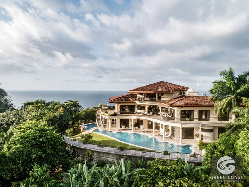 Punta Leona Ocean-View Estate: 7-Bed Luxury Villa with Infinity Pool & Private Beach Access — view 1, Jacó, Costa Rica