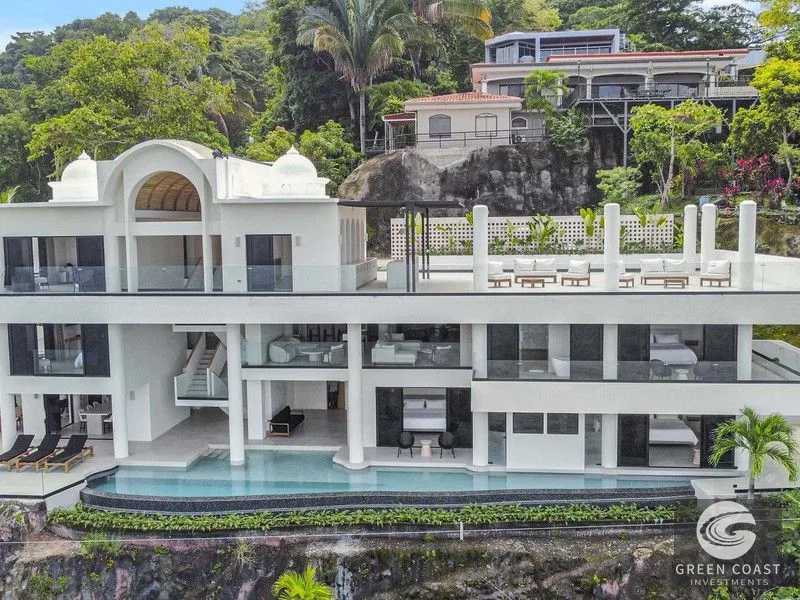 Villa Monticello: Renovated 7-Bedroom Luxury Estate with Ocean Views in Gated Punta Leona — view 1, Jacó, Costa Rica