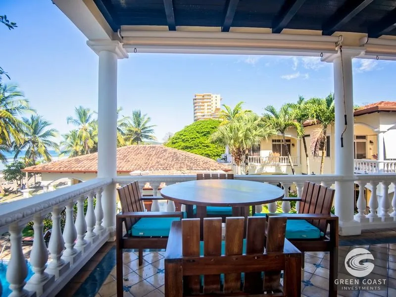 Luxury 5-Bedroom Beachfront Home in Jacó Beach Village – Walk to Surf & Town — view 2, Jaco, Costa Rica