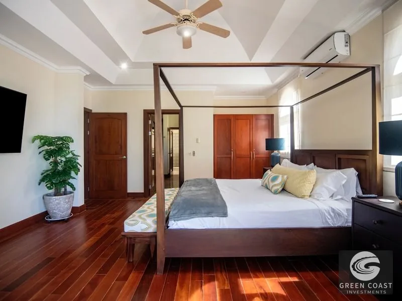 Luxury 5-Bedroom Beachfront Home in Jacó Beach Village – Walk to Surf & Town — view 4, Jaco, Costa Rica