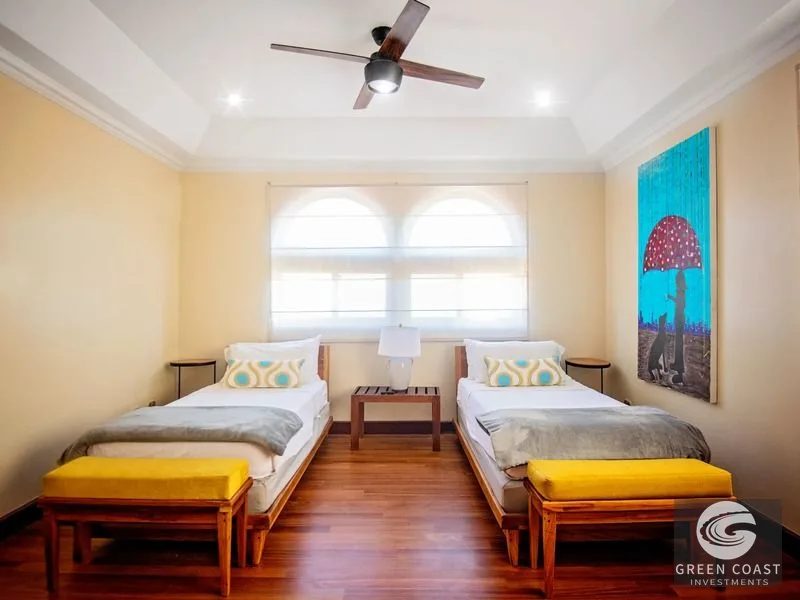 Luxury 5-Bedroom Beachfront Home in Jacó Beach Village – Walk to Surf & Town — view 5, Jaco, Costa Rica