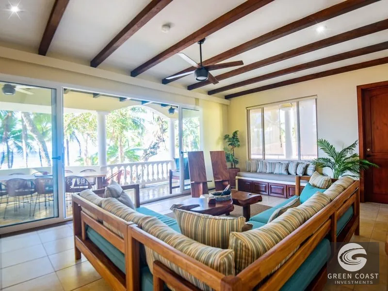 Luxury 5-Bedroom Beachfront Home in Jacó Beach Village – Walk to Surf & Town — view 9, Jaco, Costa Rica