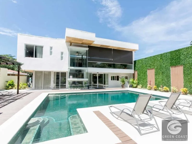 Luxury 5-Bedroom Beachfront Home in Jacó Beach Village – Walk to Surf & Town — view 32, Jaco, Costa Rica