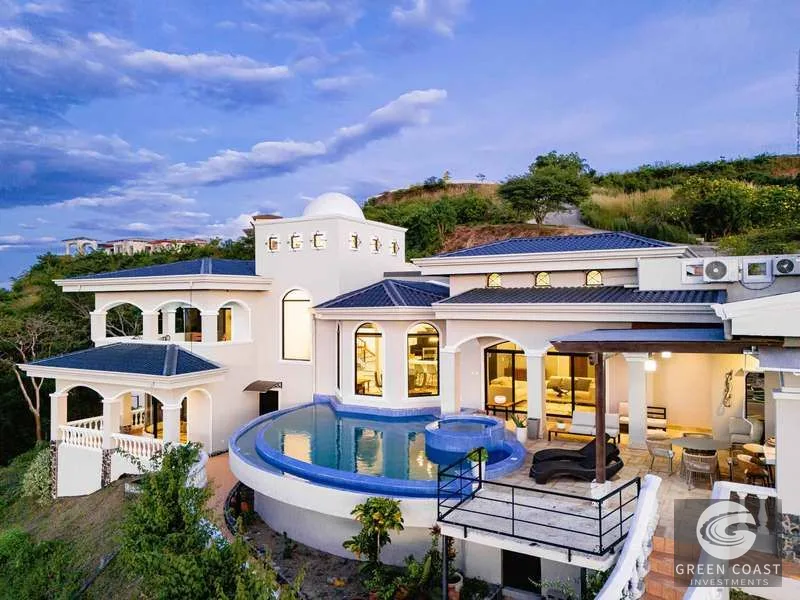 Luxury 5-Bedroom Beachfront Home in Jacó Beach Village – Walk to Surf & Town — view 39, Jaco, Costa Rica