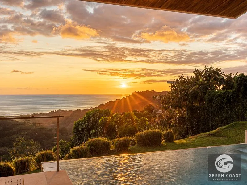 Luxury 5-Bedroom Beachfront Home in Jacó Beach Village – Walk to Surf & Town — view 41, Jaco, Costa Rica