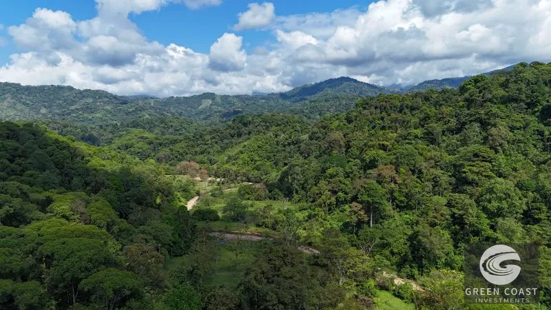 Mountain Sanctuary with Waterfall & Wildlife: Organic Soil, Views & Seller Financing — view 11, Naranjito, Quepos, Costa Rica