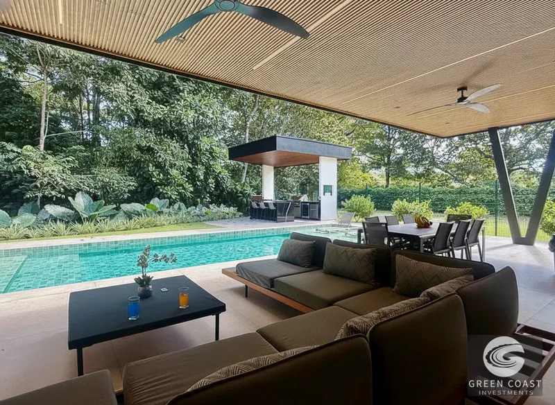 Herradura Luxury Villa: Gated, Furnished, Private Pool – Steps to Beach — view 3, Playa Herradura, Garabito, Costa Rica