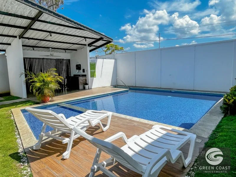 Jaco: Modern 2-Bed Home in Gated Community with Private Yard & Pool Access – Walk to Beach! — view 3, Address Calle Tucán, Garabito, Costa Rica