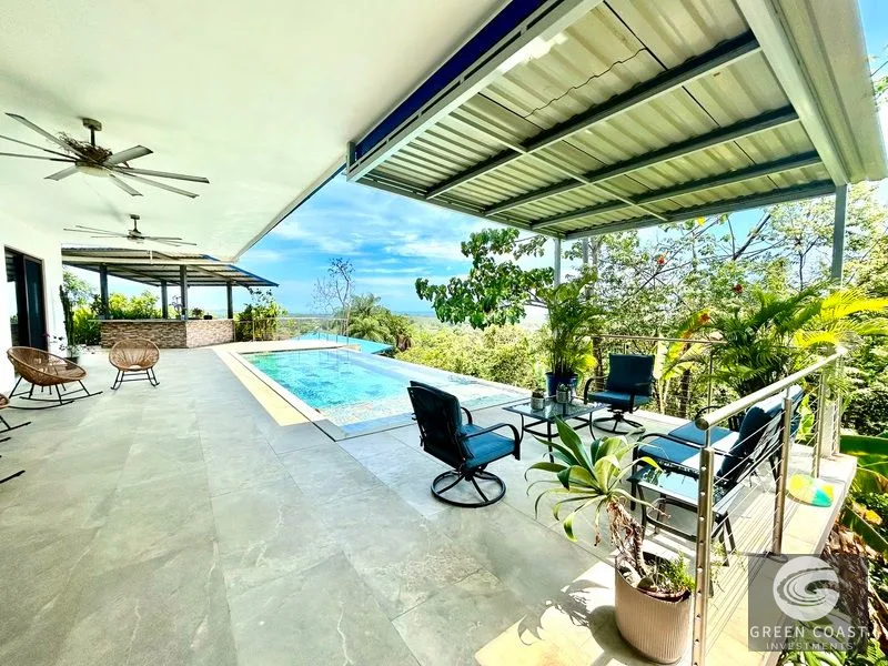 Luxury Ocean View Estate with Guest House & Pool in Gated Community near Jaco — view 2, Jacó, Costa Rica