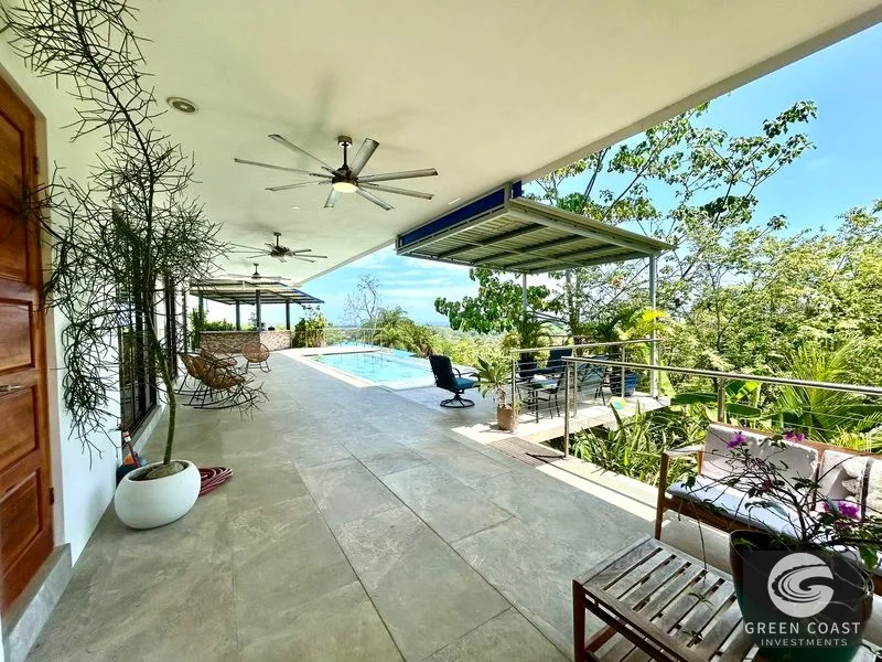 Luxury Ocean View Estate with Guest House & Pool in Gated Community near Jaco — view 4, Jacó, Costa Rica