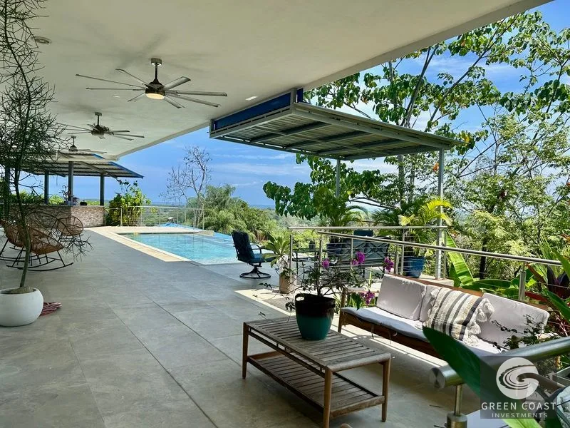 Luxury Ocean View Estate with Guest House & Pool in Gated Community near Jaco — view 5, Jacó, Costa Rica