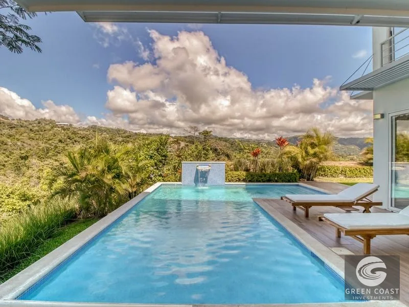 Luxury Ocean-View Retreat in Playa Hermosa: Infinity Pool & Rainforest Serenity — view 4, Jacó, Costa Rica