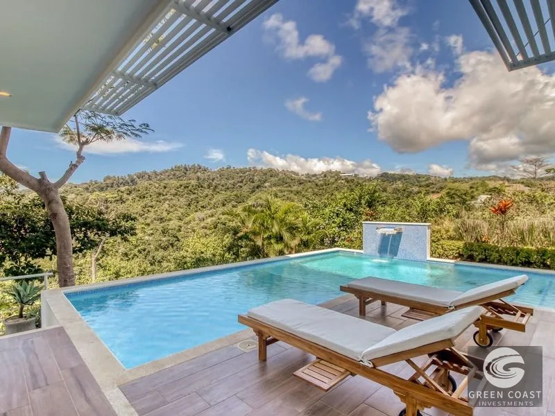 Luxury Ocean-View Retreat in Playa Hermosa: Infinity Pool & Rainforest Serenity — view 6, Jacó, Costa Rica