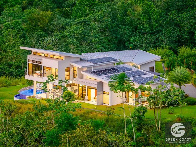 Guest House and Infinity Pool Ocean View Luxury Estate — view 1, Ojochal, Ojochal, Costa Rica