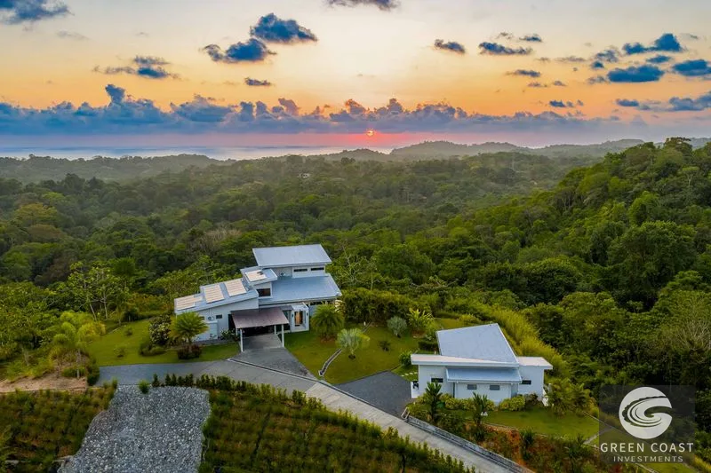 Guest House and Infinity Pool Ocean View Luxury Estate — view 2, Ojochal, Ojochal, Costa Rica
