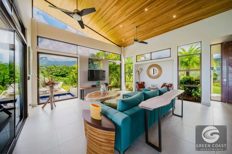 Guest House and Infinity Pool Ocean View Luxury Estate — view 9, Ojochal, Ojochal, Costa Rica