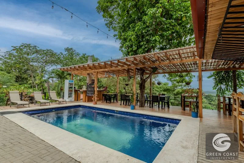 Turnkey Surf Resort & Restaurant for Sale in Manuel Antonio – 6 Cabins + Surf School + Expansion Land — view 1, Manuel Antonio, Costa Rica