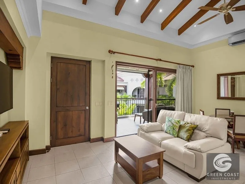 Beachfront Jacó Condo: 2 Beds, 3 Baths, Fully Furnished with Pool & Gated Security — view 8, Jacó, Garabito, Costa Rica