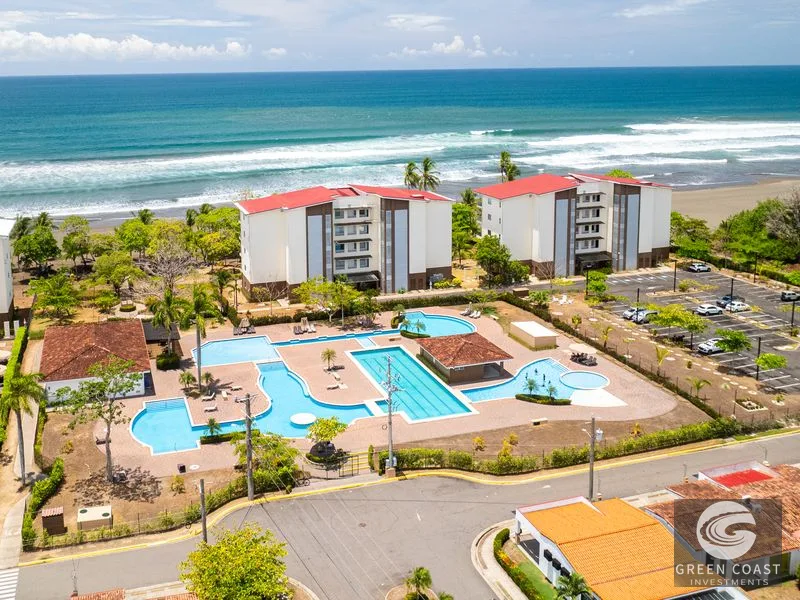 Beachfront Jacó Condo: 2 Beds, 3 Baths, Fully Furnished with Pool & Gated Security — view 45, Jacó, Garabito, Costa Rica