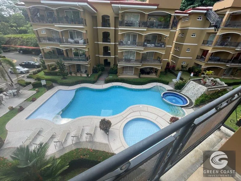 Beachfront Jacó Condo: 2 Beds, 3 Baths, Fully Furnished with Pool & Gated Security — view 47, Jacó, Garabito, Costa Rica