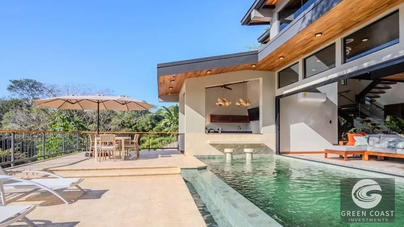 Uvita Luxury Estate: Modern Residence with Expansive Additional Lot & Nature Views — view 3, Bahia Ballena, Osa, Costa Rica