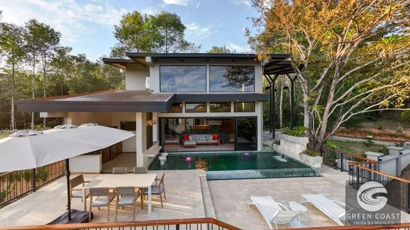 Uvita Luxury Estate: Modern Residence with Expansive Additional Lot & Nature Views — view 4, Bahia Ballena, Osa, Costa Rica
