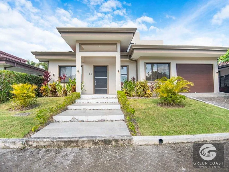 Coastal Living: Modern 4-Bed Home with Pool & Office in Gated Bejuco Community — view 2, Jacó, Costa Rica