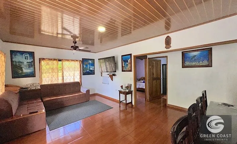 Mountain-View Tropical Paradise with Main Home & Studio Cabin in Portalon — view 6, Portalon de Quepos, Quepos, Costa Rica