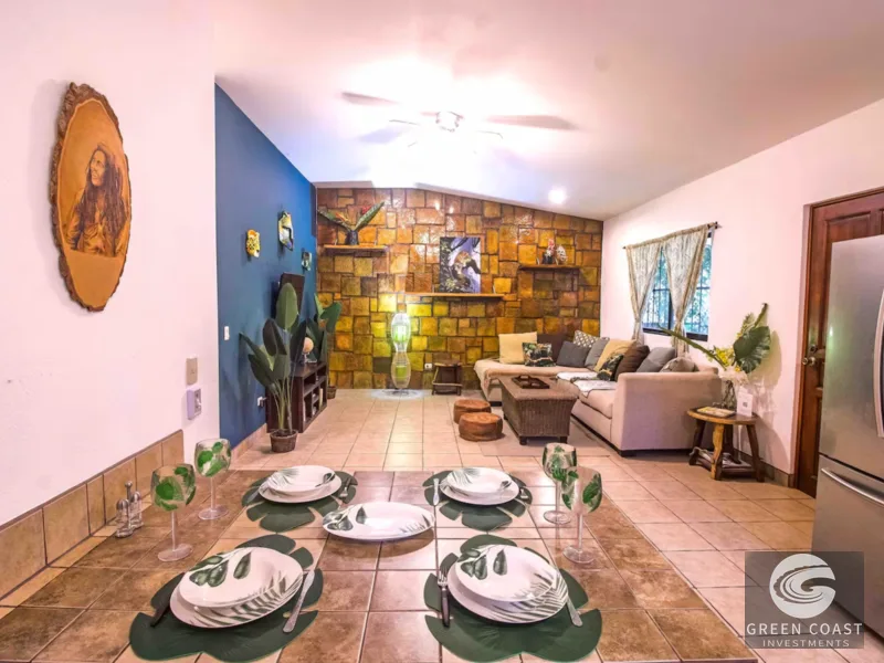 Playa Hermosa Condo: Jungle Oasis, Walk to Beach, Gated, Furnished — view 3, Jacó, Garabito, Costa Rica