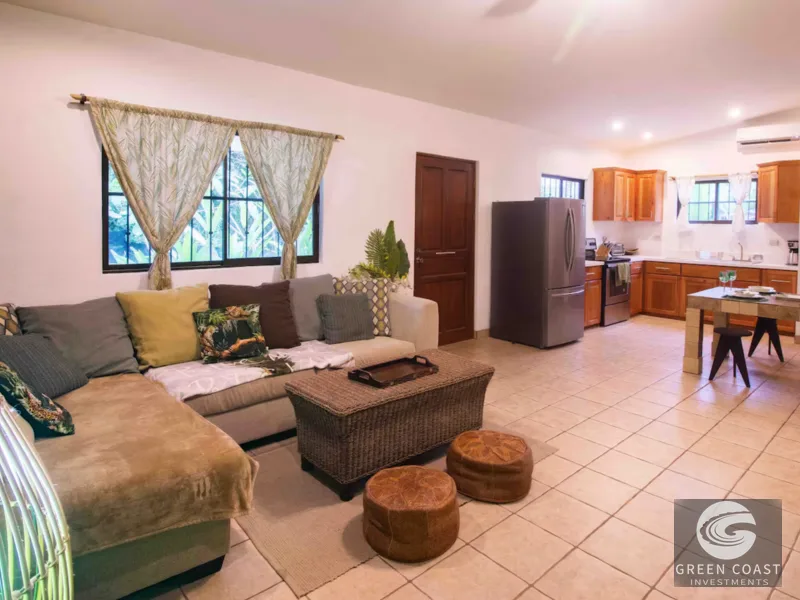 Playa Hermosa Condo: Jungle Oasis, Walk to Beach, Gated, Furnished — view 4, Jacó, Garabito, Costa Rica