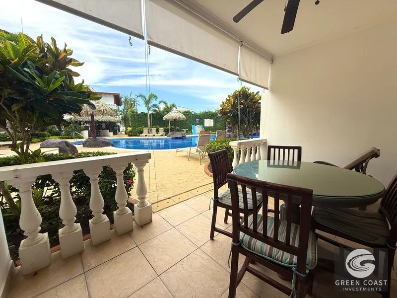 Jaco Beachfront Condo: Fully Furnished 2-Bed, Poolside Luxury in Gated Community — view 3, Jacó, Garabito, Costa Rica