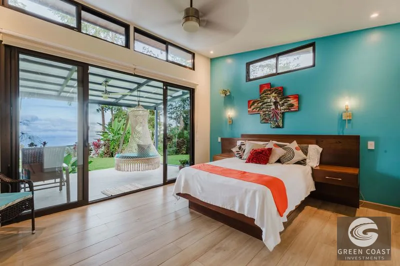 Panoramic Ocean View Estate in Hills of Portalon: Modern Luxury with Infinity Pool & Fruit Orchard — view 16, Quepos, Costa Rica