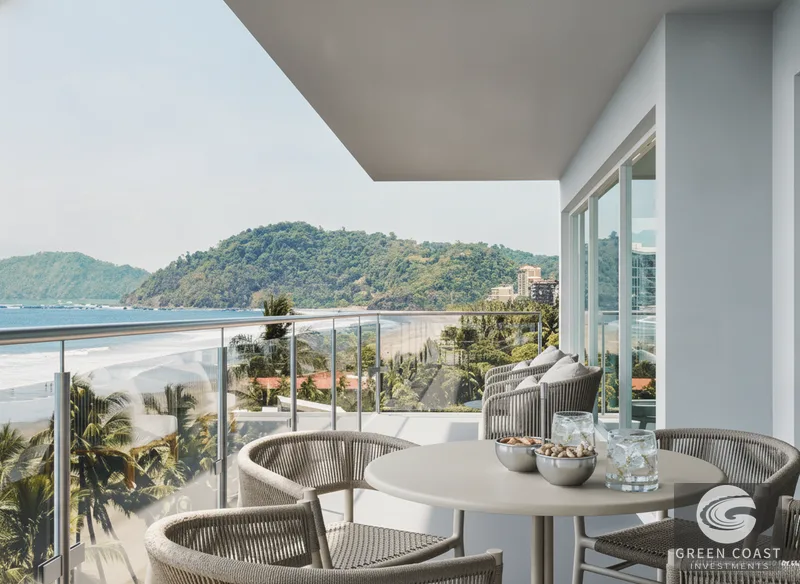 Oceanfront 3-Bedroom Condo in Jaco Beach - Pre-Construction Resale Opportunity — view 1, Jacó, Costa Rica