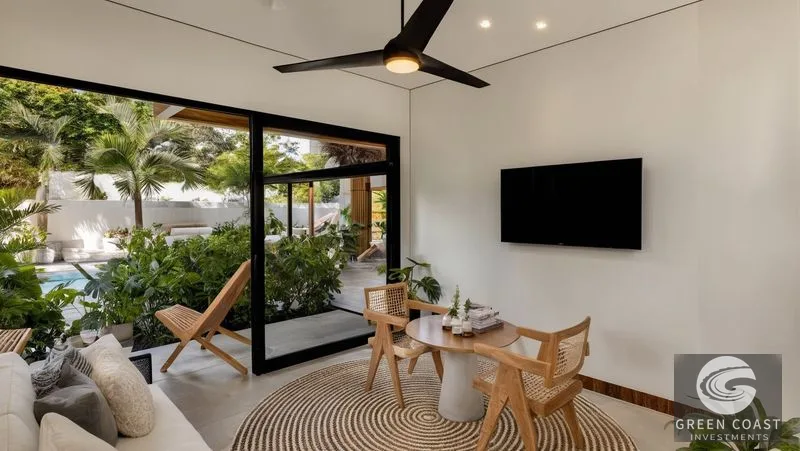 Beachside Bliss: New 2-Bed Condo in Gated Community with Pool - Qualifies for US Mortgage! — view 1, Bejuco Beach, Bejuco, Costa Rica