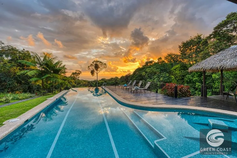 Gorda Vista: Luxury 5-Acre Ocean View Estate in Dominicalito with Infinity Pool — view 1, Dominical, Dominical, Costa Rica