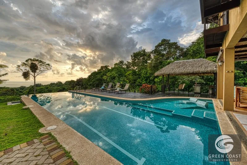 Gorda Vista: Luxury 5-Acre Ocean View Estate in Dominicalito with Infinity Pool — view 2, Dominical, Dominical, Costa Rica