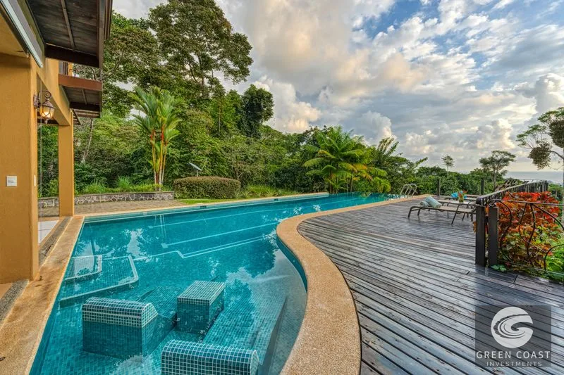 Gorda Vista: Luxury 5-Acre Ocean View Estate in Dominicalito with Infinity Pool — view 4, Dominical, Dominical, Costa Rica