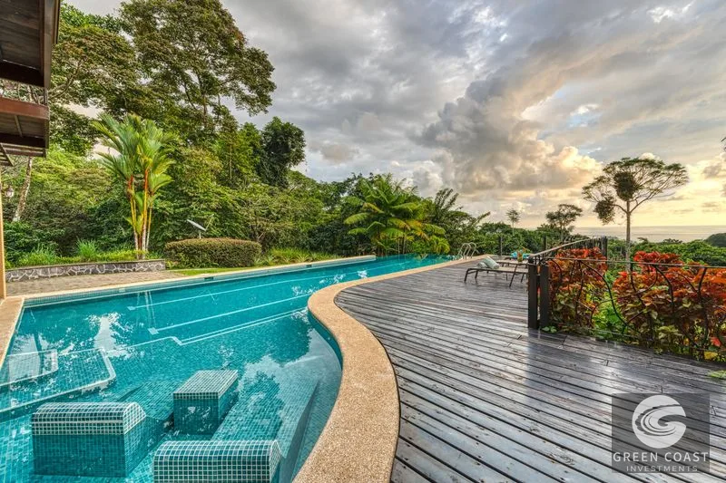Gorda Vista: Luxury 5-Acre Ocean View Estate in Dominicalito with Infinity Pool — view 6, Dominical, Dominical, Costa Rica