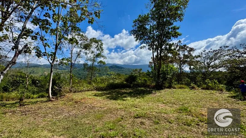 Ready-to-Build Platanillo Lot: Mountain Views, Creek, Fruit Trees & Legal Water Near Dominical — view 7, Platanillo, Platanillo, Costa Rica