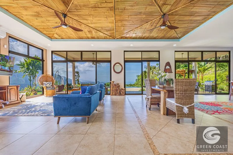 Ocean View Luxury: Infinity Pool Home in Hills of Portalon, Costa Rica — view 2, Portalon, Quepos, Costa Rica