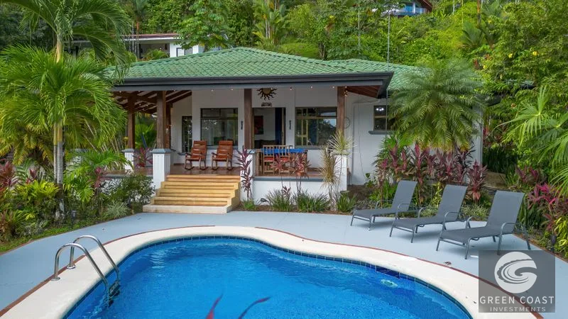 Ocean View Estate in Escaleras: Dual Homes, Income Potential & Jungle Luxury Near Dominical — view 3, Dominical, Dominical, Costa Rica
