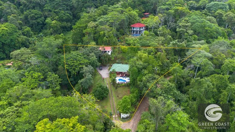 Ocean View Estate in Escaleras: Dual Homes, Income Potential & Jungle Luxury Near Dominical — view 5, Dominical, Dominical, Costa Rica