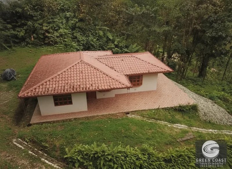 Osa Peninsula Rainforest Farm: Waterfall, 2 Homes, Restaurant & Teak Plantation — view 3, Chacarita, San José, Costa Rica
