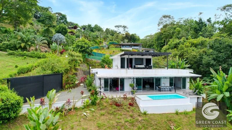 Harmonious Modern Uvita Home with Infinity Pool, Ocean Views, and Rental Options — view 2, Bahía Ballena, Osa, Costa Rica