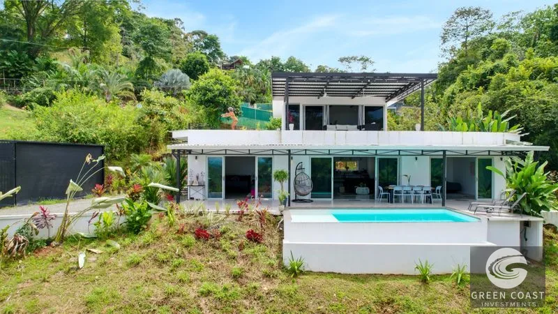 Harmonious Modern Uvita Home with Infinity Pool, Ocean Views, and Rental Options — view 3, Bahía Ballena, Osa, Costa Rica