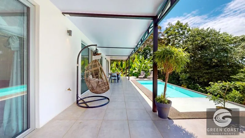 Harmonious Modern Uvita Home with Infinity Pool, Ocean Views, and Rental Options — view 6, Bahía Ballena, Osa, Costa Rica