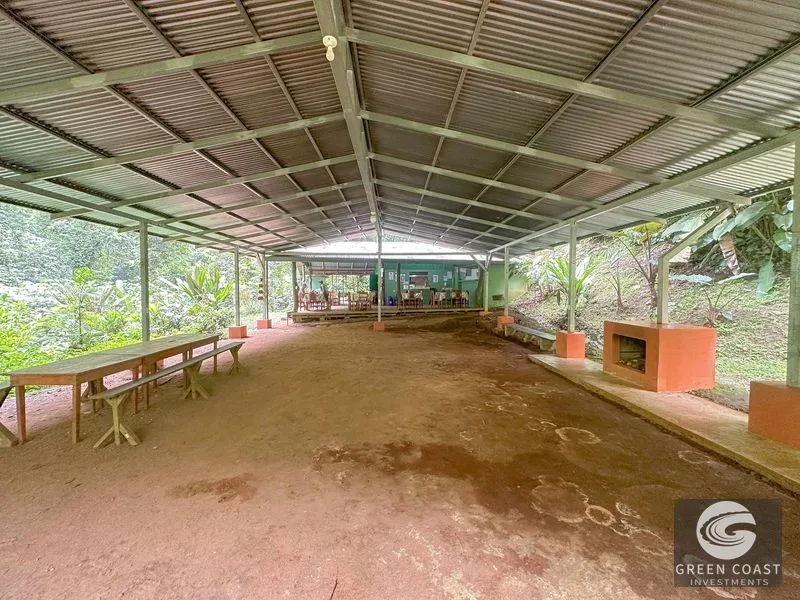 Breathtaking 210 Foot Waterfall on Over 200 Acres of Land in the Lush Hills & Mountains of Perez Zeledon – with SO MANY Additional Development Options! — view 1