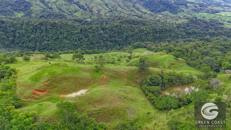 Breathtaking 210 Foot Waterfall on Over 200 Acres of Land in the Lush Hills & Mountains of Perez Zeledon – with SO MANY Additional Development Options! — view 3