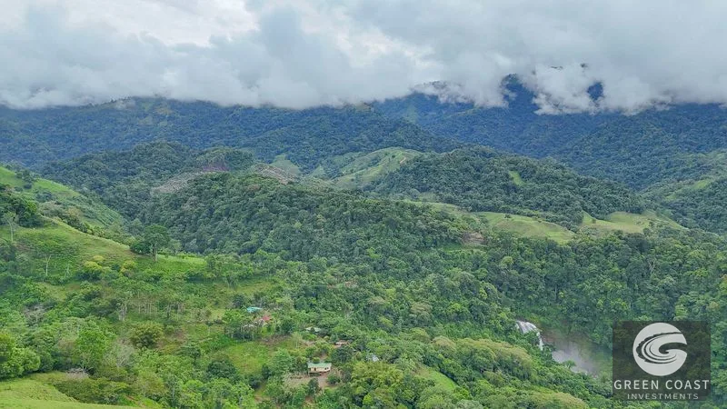 Breathtaking 210 Foot Waterfall on Over 200 Acres of Land in the Lush Hills & Mountains of Perez Zeledon – with SO MANY Additional Development Options! — view 5